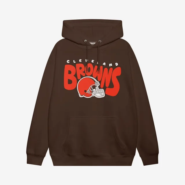 Sweat à capuche bulle Cleveland Browns