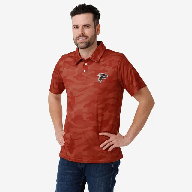 Atlanta Falcons Polo en polyester camouflage couleur
