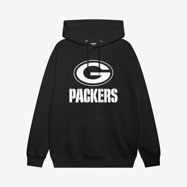 Green Bay Packers Sweat à capuche blanc avec logo