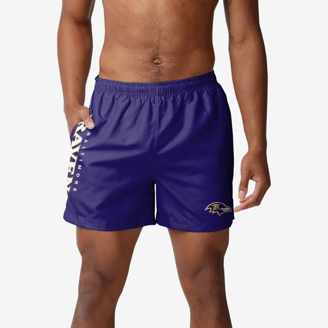 Baltimore Ravens Maillot de bain uni Wordmark 5,5"