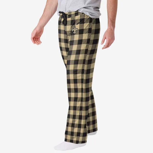 New Orleans Saints Pantalon de détente à carreaux Buffalo