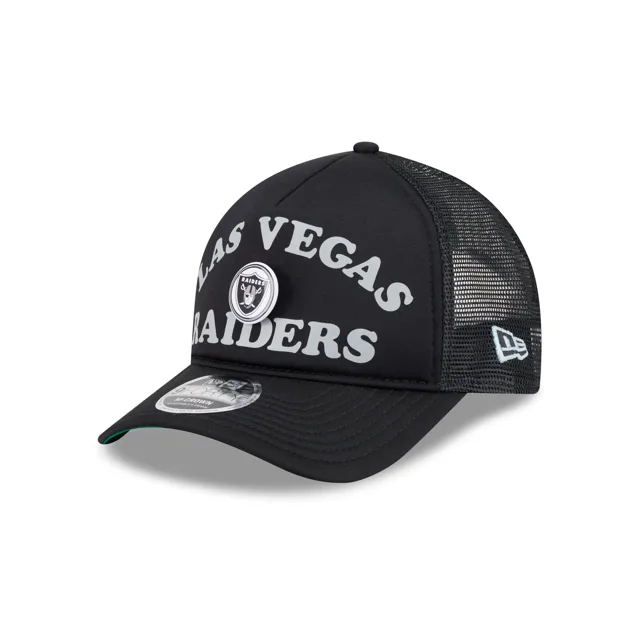 Las Vegas Raiders Bouton 9FORTY Casquette de camionneur A-Frame M-Crown