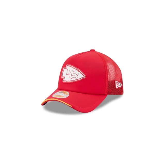 Kansas City Chiefs 2026 Sideline Casquette de camionneur 9FORTY APEX pour enfants