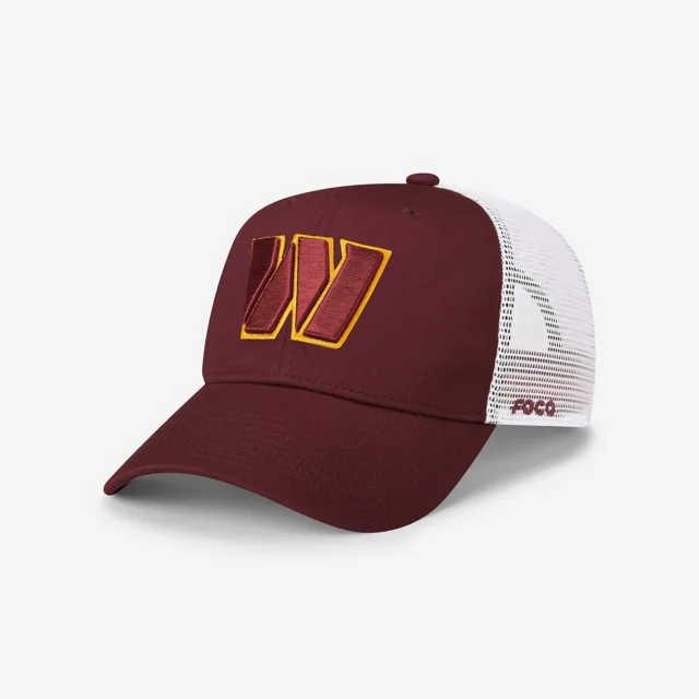 Casquette RF Trucker avec logo principal Washington Commanders