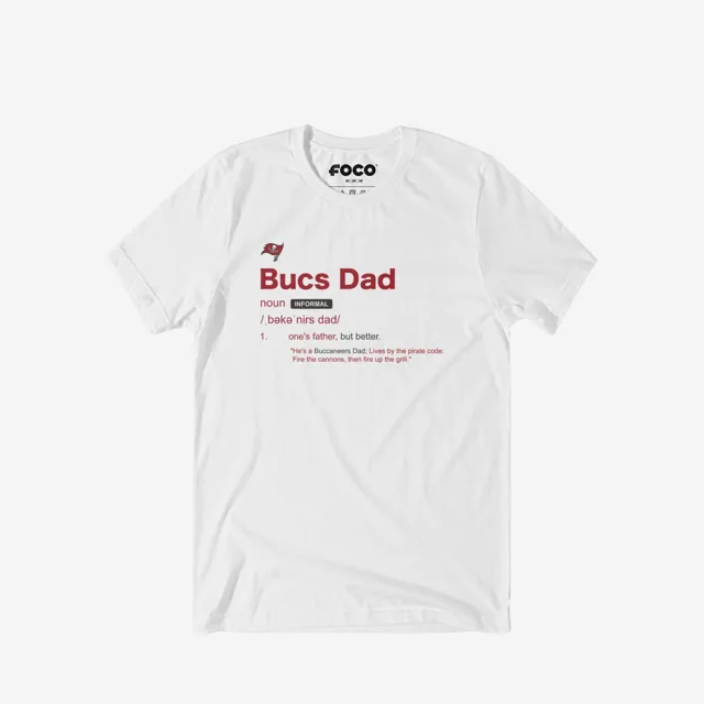 Tampa Bay Buccaneers T-shirt définition papa