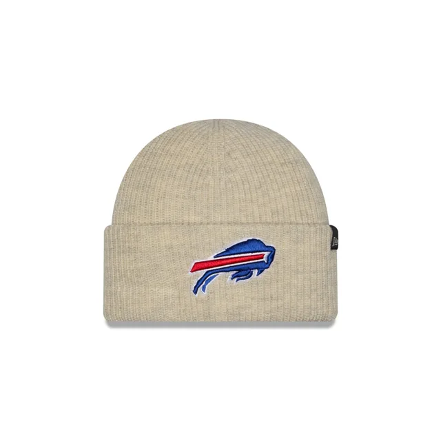 Buffalo Bills Bonnet en laine gris chiné à revers court