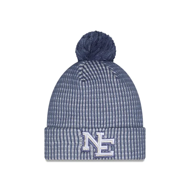 New England Patriots 2026 Rivalries Bonnet en tricot à pompon pour enfants