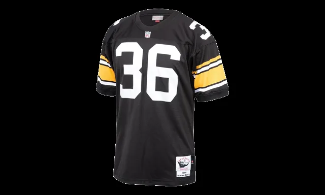 Maillot Authentique NFL Jerome Bettis "1996 Pittsburgh Steelers - Noir" AJY6GS19016 PSTBLCK96JBT