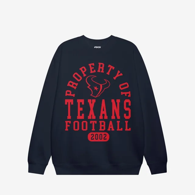 Houston Texans Propriété du sweat-shirt à col rond