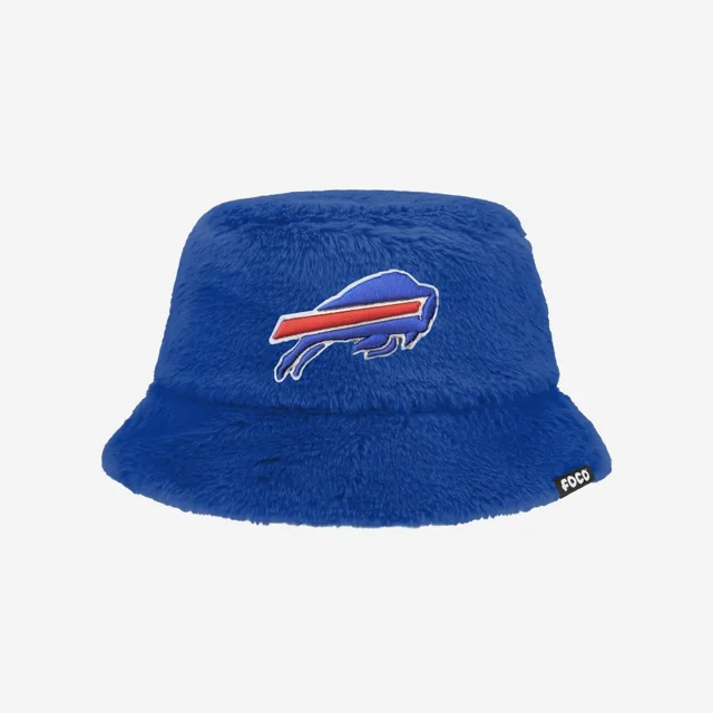 Buffalo Bills Chapeau bob réversible en fausse fourrure