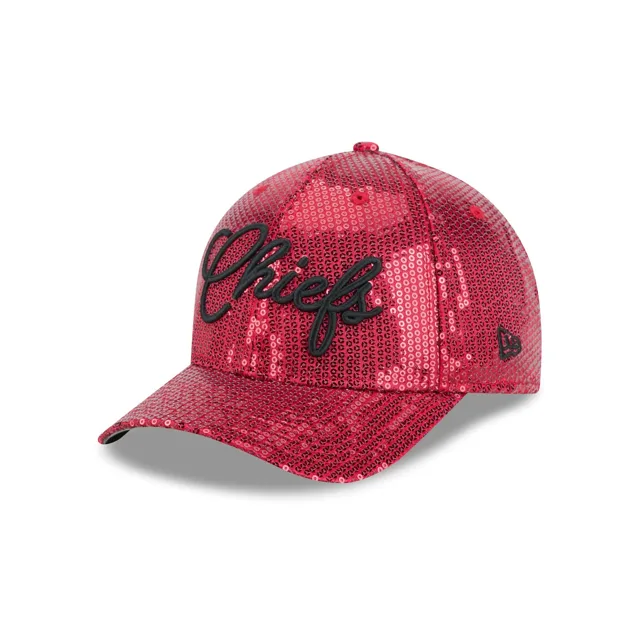 Kansas City Chiefs Casquette Snapback 9FORTY M-Crown à paillettes pour femmes