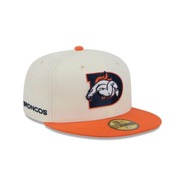 Denver Broncos Deceptor Chrome Blanc 59FIFTY Casquette ajustée