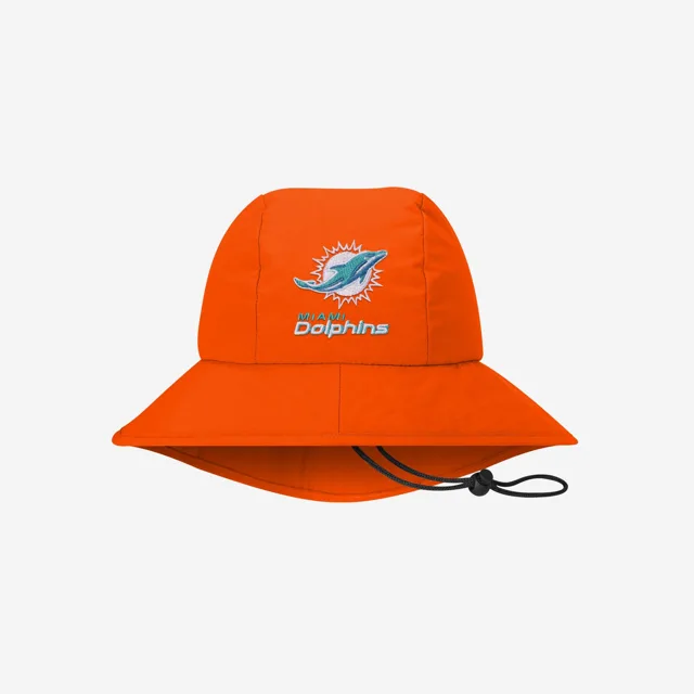 Chapeau de pêcheur solide Miami Dolphins