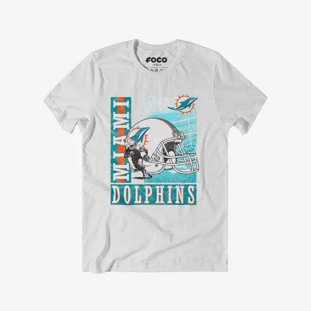 T-shirt Miami Dolphins avec casque Dash