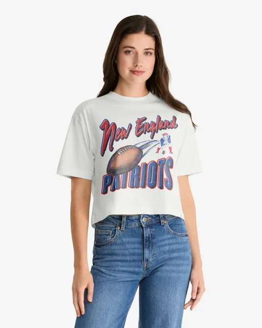 New England Patriots HISTORIQUE DIME TIME '47 REED CITY TEE FEMME