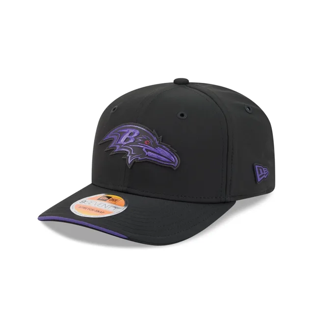 Baltimore Ravens 2026 Sideline 9SEVENTY Chapeau extensible à bouton-pression
