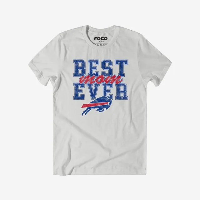 Buffalo Bills T-shirt empilé la meilleure maman de tous les temps