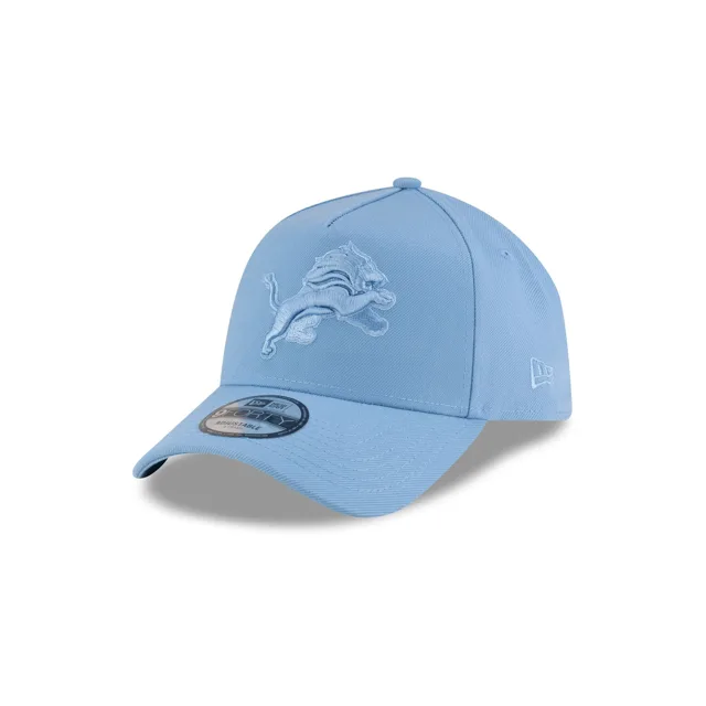 Detroit Lions Casquette Snapback 9FORTY A-Frame Bleu Ciel