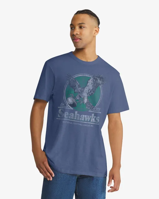 Seattle Seahawks EMBLÈME HISTORIQUE MARQUE '47 SCRUM TEE