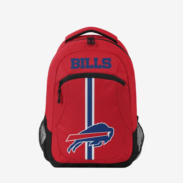 Buffalo Bills Sac à dos d'action de couleur alternative rouge