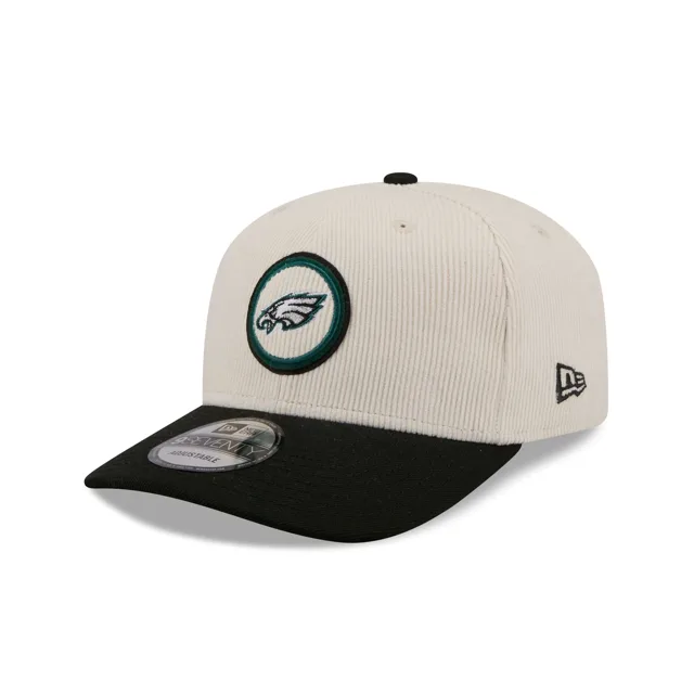 Philadelphia Eagles Chapeau à bouton-pression extensible en velours côtelé Loyal 9SEVENTY