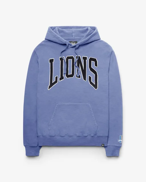 Detroit Lions HISTORIQUE GROTON BIEN PORTÉ '47 FRENCH TERRY HOOD