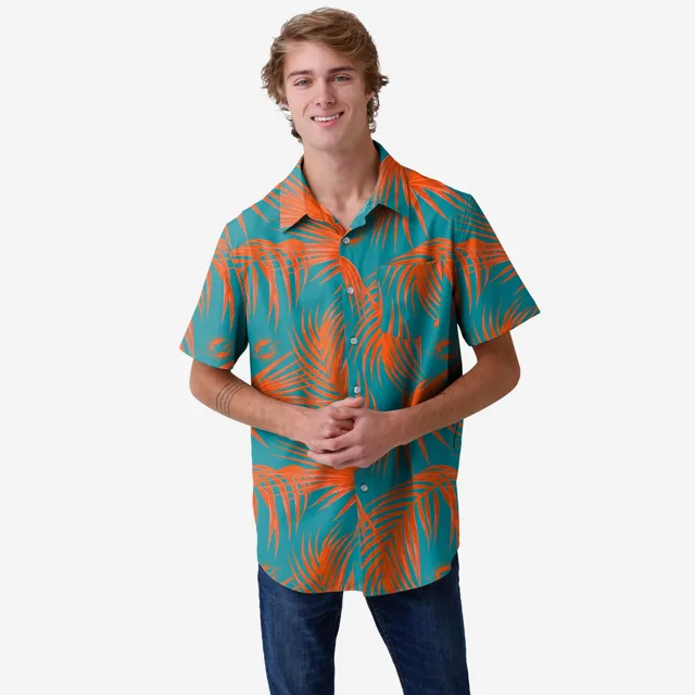 Miami Dolphins Chemise boutonnée hawaïenne