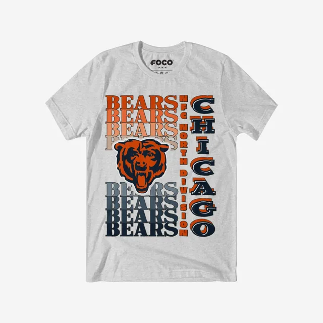 Chicago Bears T-shirt avec mot-symbole dégradé