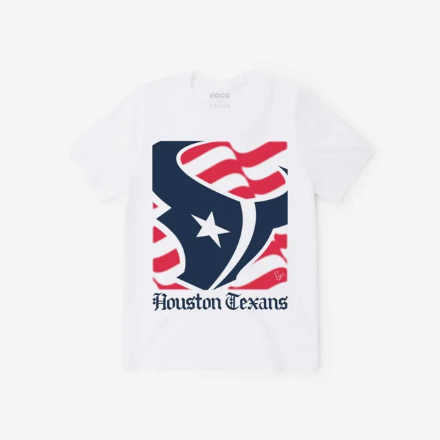 Houston Texans T-shirt avec le mot-symbole du patrimoine américain