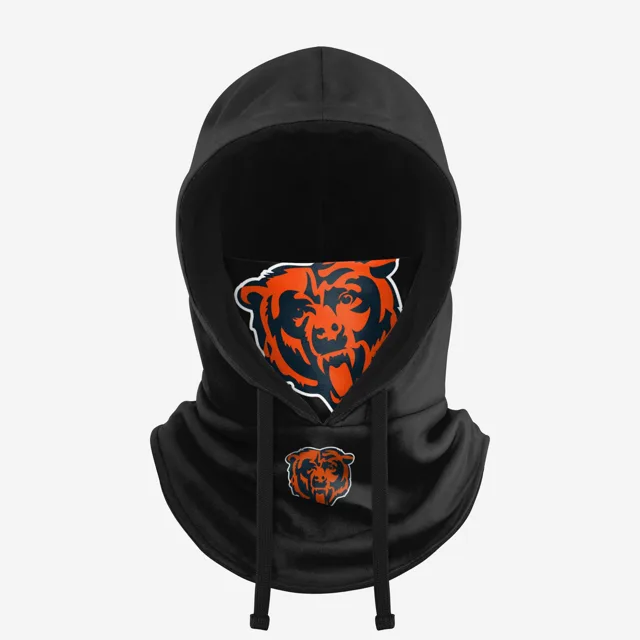 Chicago Bears Guêtre à capuche noire avec cordon de serrage