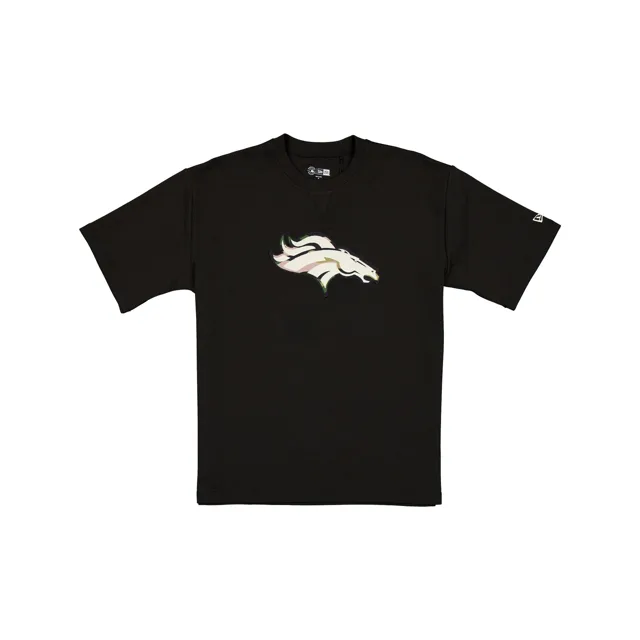 Denver Broncos T-shirt noir avec logo camouflage