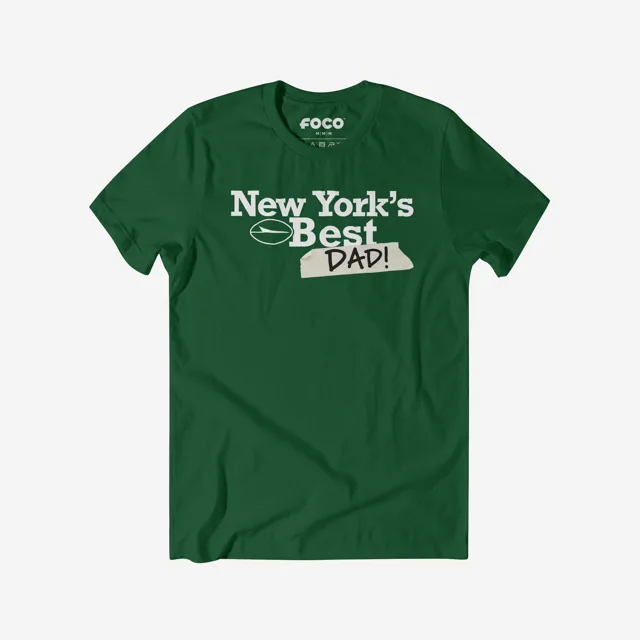 New York Jets T-shirt le meilleur papa du monde