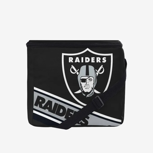 Las Vegas Raiders Lot de 12 glacières à gros logo et rayures