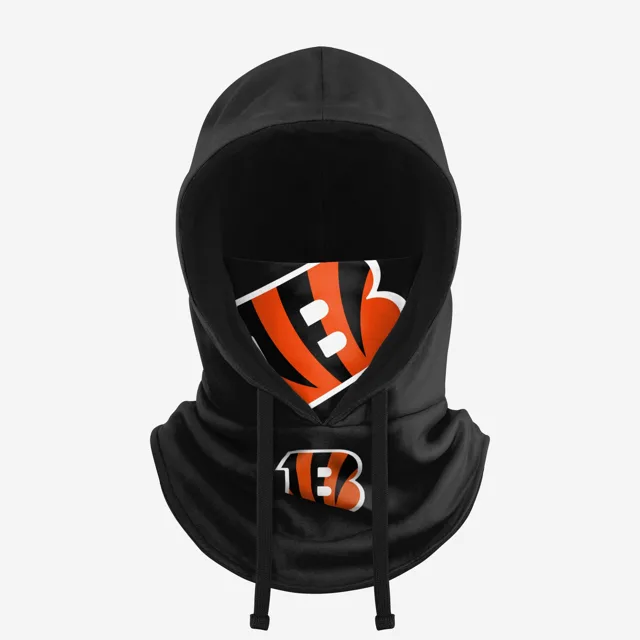 Cincinnati Bengals Guêtre à capuche noire avec cordon de serrage