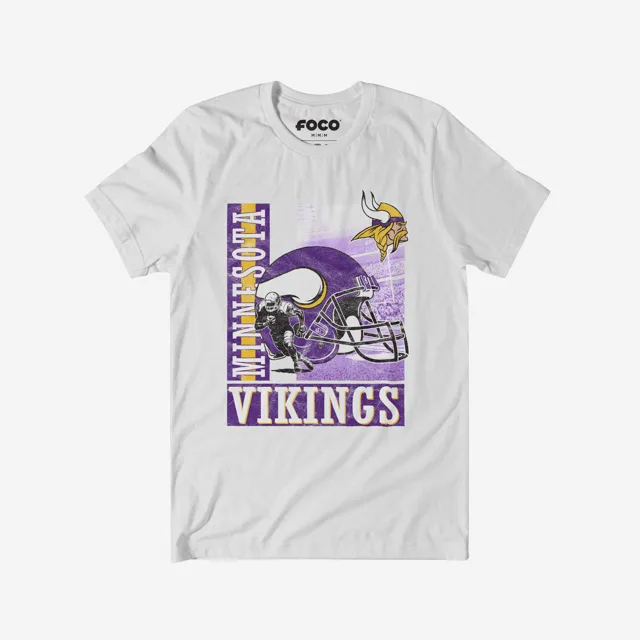 T-shirt Minnesota Vikings avec casque Dash