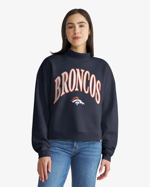 Denver Broncos PULL À COL MONTANT VANTAGE '47 POUR FEMME