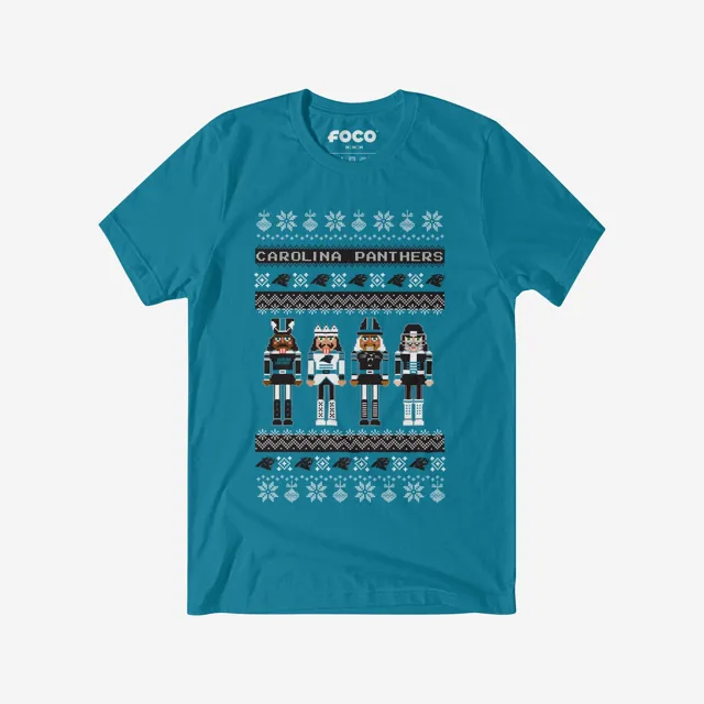 Carolina Panthers T-shirt pull casse-noisette des fêtes