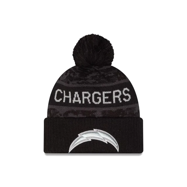 Los Angeles Chargers 2026 Salut au service Pom Knit Hat