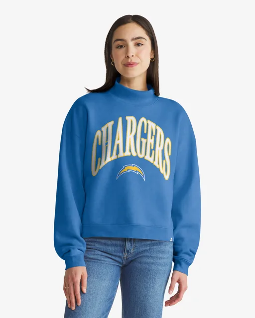 Los Angeles Chargers PULL À COL MONTANT VANTAGE '47 POUR FEMME