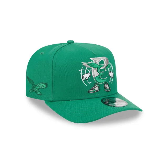 Chapeau Snapback Philadelphia Eagles Cartoon 9FIFTY A-Frame