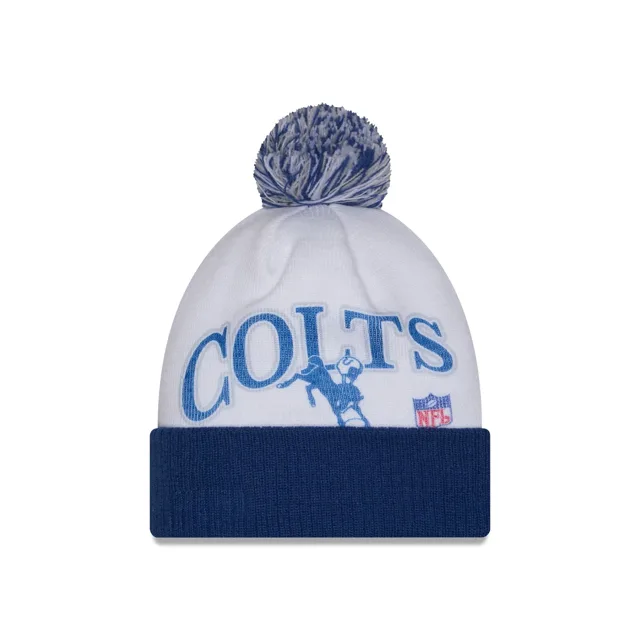 Bonnet tricoté à pompons Indianapolis Colts Spirit