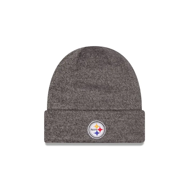 Pittsburgh Steelers Bonnet ton sur ton gris chiné