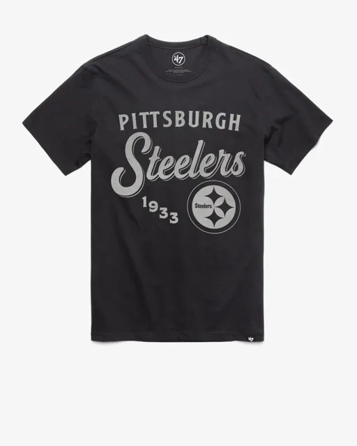 Pittsburgh Steelers SCRIPT '47 FRANKLIN TEE
