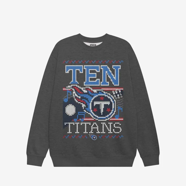 Tennessee Titans Sweat-shirt à col rond des fêtes