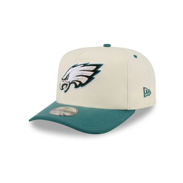 Philadelphia Eagles Déclaration Dos Chrome Blanc 9FIFTY A-Frame Snapback Hat
