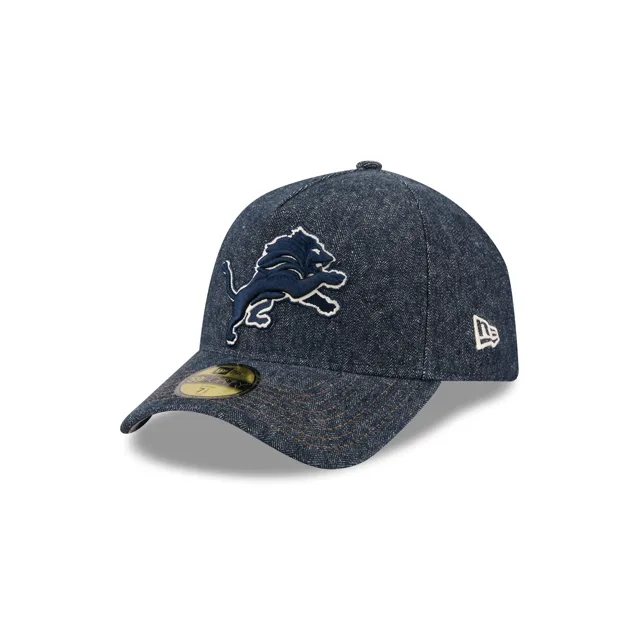 Detroit Lions Denim 59FORTY A-Frame Chapeau ajusté