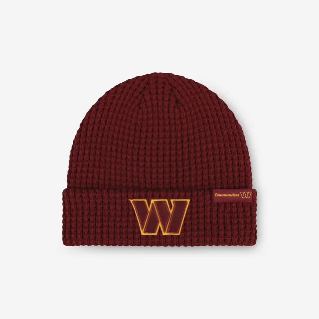 Bonnet gaufré avec logo principal Washington Commanders