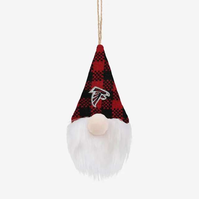 Atlanta Falcons Chapeau à carreaux en peluche Gnome Ornement