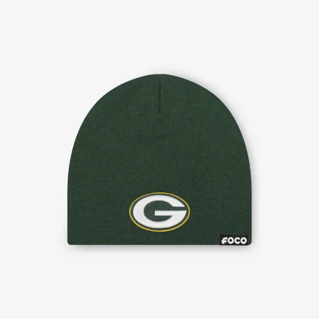 Bonnet tête de mort basique avec logo principal Green Bay Packers