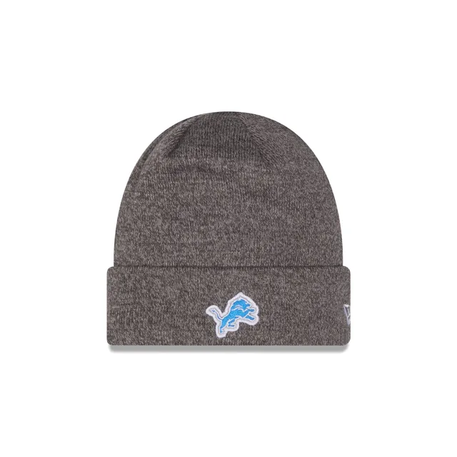 Detroit Lions Bonnet ton sur ton gris chiné